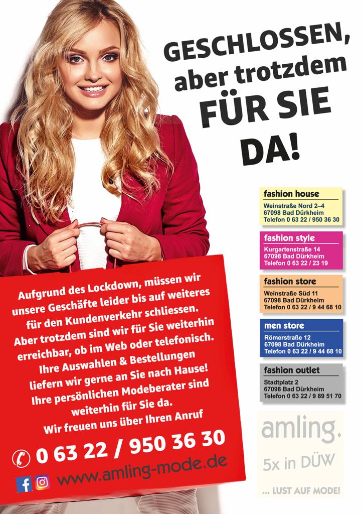 Geschlossen, Lockdown