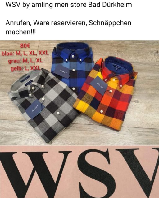 Gant Hemd WSV