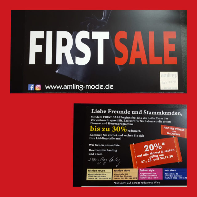 Aktion First Sale